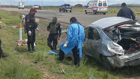 Lamentable Accidente En Autopista Puno Juliaca Deja Una Persona