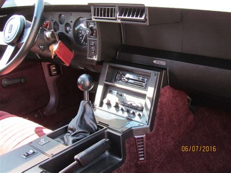 1982 Camaro Z28 Interior