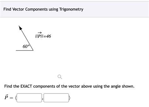 Solved Perform Vector Operations In Terms Of Components U Q Chegg