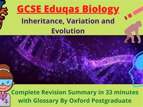 Gcse Biology Inheritance Variation And Evolution Complete Revision