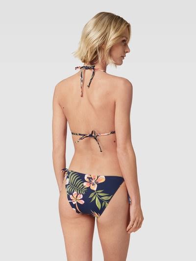 Roxy Bikini Oberteil Mit Floralem Print Modell Into The Sun Marine