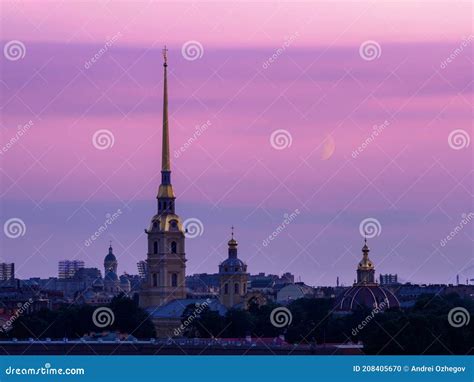 La Russie St Petersburg Le 27 Juin 2020 La Vue De Dessus Du