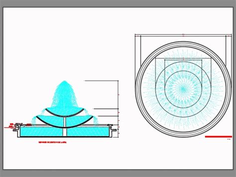 Fuente Ornamental En AutoCAD Descargar CAD Gratis 80 51 KB Bibliocad