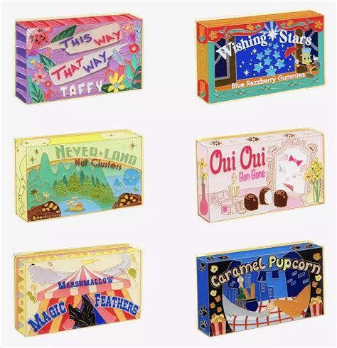 Disney Candy Boxes Blind Box Pin Set At Boxlunch Disney Pins Blog