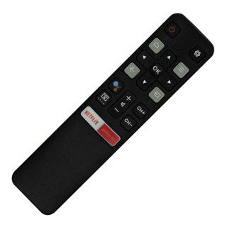 Controle TCL Smart 4k Android Netflix E Globoplay Shopee Brasil