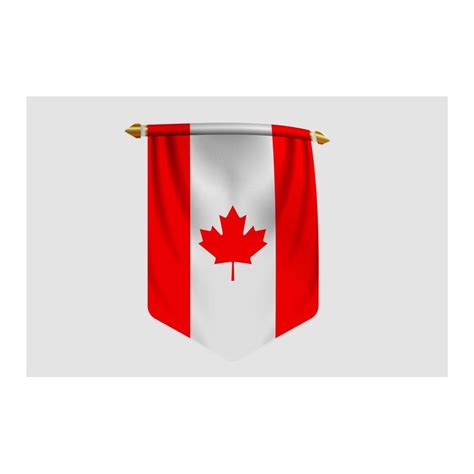 Canada Flag Style 10 Sticker - DecalsHouse