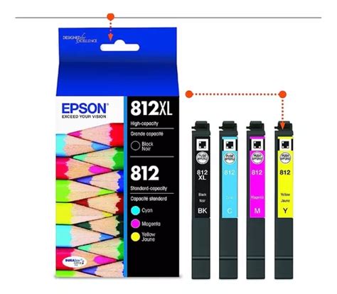 Epson Durabrite Ultra T812 Cartucho De Tinta De Alta Capac Meses