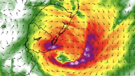 Ciclone Extratropical Deve Trazer Vento E Chuva Intensa Ao Rs Nesta