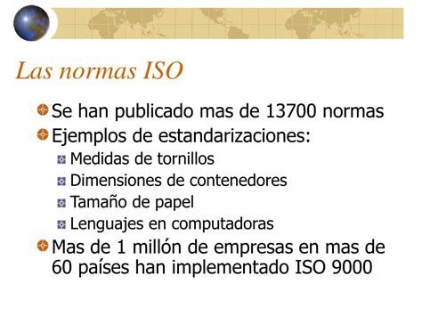 Normas Iso Ejemplos