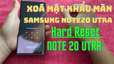 Hard Reset Samsung Note Utra X A M T Kh U M N H Nh Note Utra Youtube