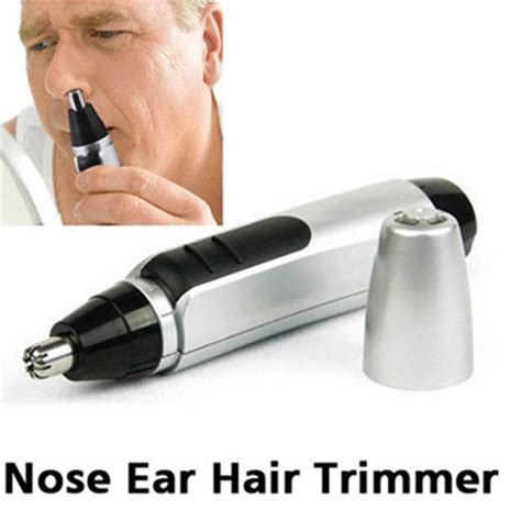 how to shave your nose hair