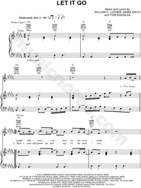 Clarinet Sheet Music For Let It Go