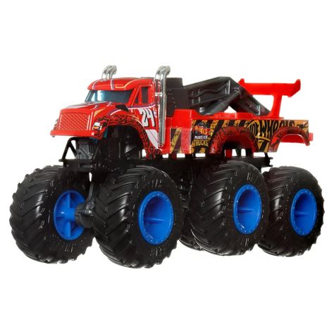 Hot Wheels Monster Trucks Reboque The Mattel Fabrica Da