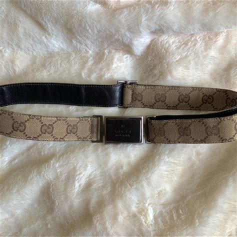 Vintage Gucci belt buckle 💫 -unisex -can adjust to... - Depop