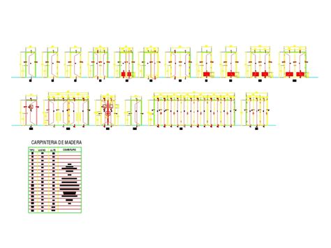 Detalles De Aberturas En Autocad Descargar Cad Kb Bibliocad