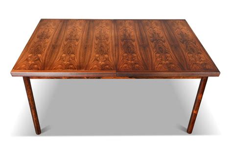 Highly Figured Danish Modern Brazilian Rosewood Dining Table By France And Søn For Sale At 1stdibs