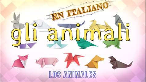 Los Nombres De Animales En Italiano 😊😊😊 Youtube