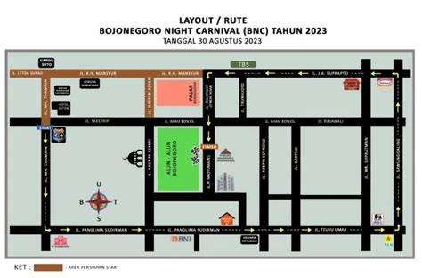 Jadwal Dan Rute Bojonegoro Night Carnival Jonegoroan Bojonegoro