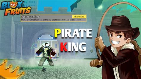 Eu Me Tornei O Rei Dos Piratas No Blox Fruits Youtube