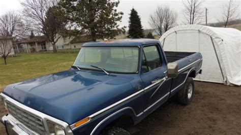 1979 F350 4x4 Ranger Lariat Camper Special For Sale