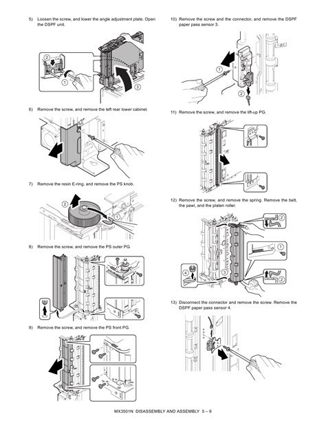 Sharp Mx N Service Manual