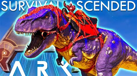 Ark Survival Ascended Rex Taming And Base Building Asa E22 Ark