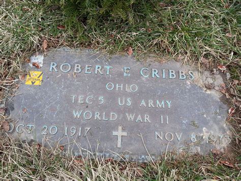 Robert Eugene Cribbs Find A Grave Memorial