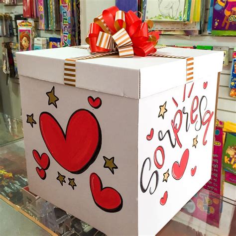 Caja Sorpresa Hacer Cajas De Regalo Cajas Personalizadas Cajas De