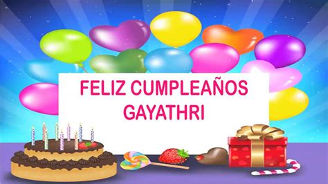 Gayathri Wishes And Mensajes Happy Birthday Youtube