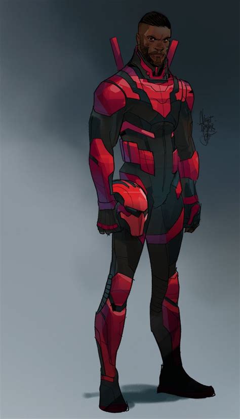 Superhero Costume Concept Art