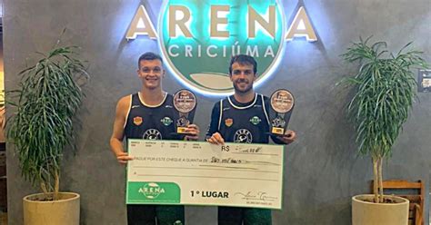 Dupla Brusquense Vence Etapa Do Catarinense De Futev Lei