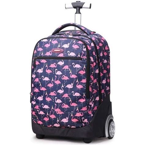 Huiya Cartable Roulettes Sac Dos Roulettes Pour Fille Enfant