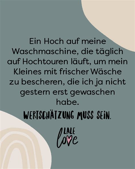 Spruch 1 Waschmaschine VISUAL STATEMENTS