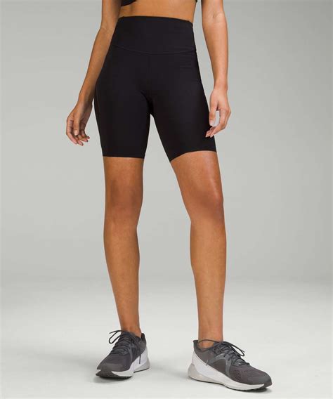 Lululemon Base Pace High Rise Reflective Short 8 Black Lulu Fanatics