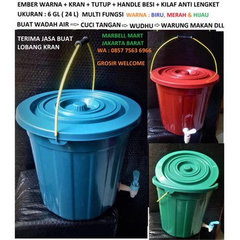 Jual New Ember Dispenser L Ember Kran Ember Wudhu Cuci Tangan