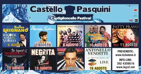 Castiglioncello Festival Al Via La Seconda Edizione Al Castello