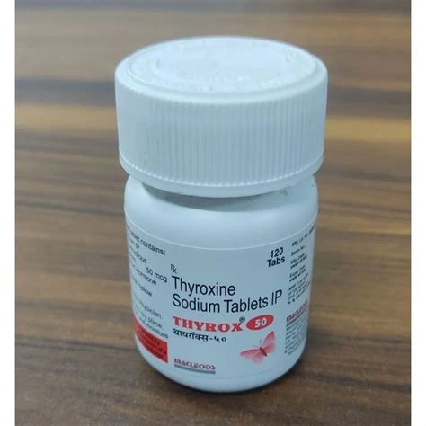 25mcg Thyroxine Sodium Tablets IP At Rs 130 Bottle Pharmaceutical