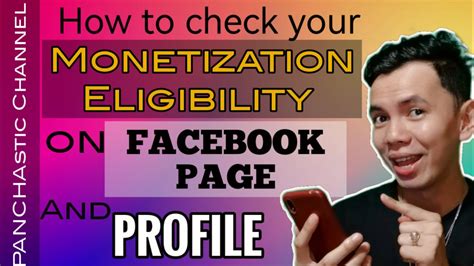 HOW TO CHECK YOUR MONETIZATION ELIGIBILITY ON A FACEBOOK PAGE OR