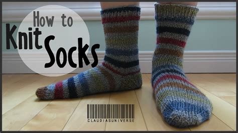 How To Knit Socks Youtube