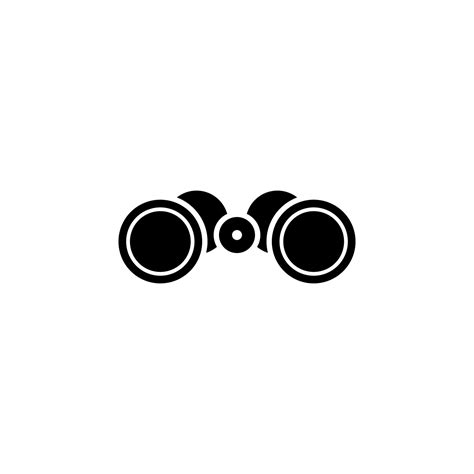 binoculars vector icon illustration 23163702 Vector Art at Vecteezy