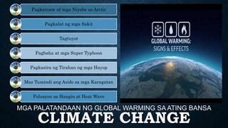 CLIMATE CHANGE - AP 10 | PPT