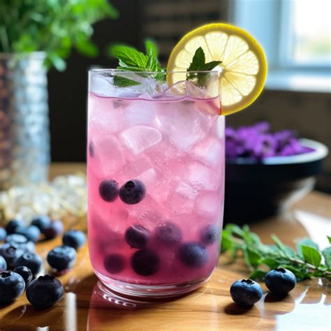 Blueberry Lemonade Mocktail Recipe