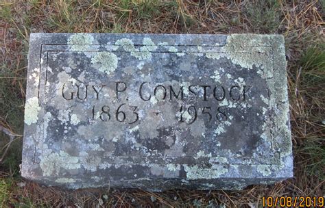 Guy P Comstock 1863 1958 Find A Grave Memorial