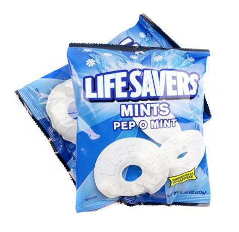 Lifesaver Peppermint Lifesaver Peppermint 6.25oz Bags