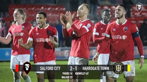 Salford City 2 1 Harrogate Town National League North 2001 Youtube