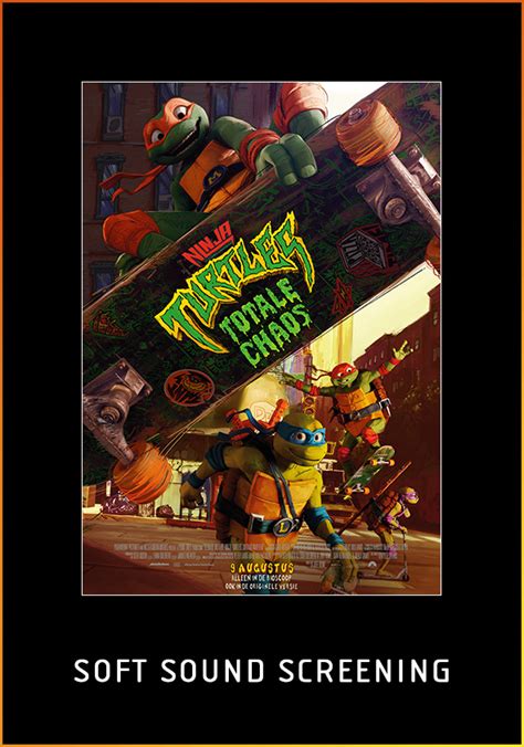 Ninja Turtles Totale Chaos Soft Sound Screening Vue Cinemas