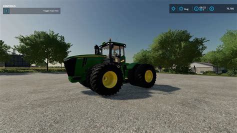 John Deere 9r 2014 V10 Fs22 Mod Farming Simulator 22 Mod