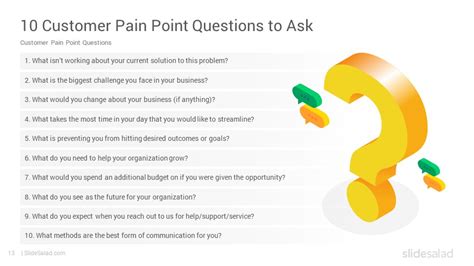 Customer Pain Points Powerpoint Template Designs Slidesalad