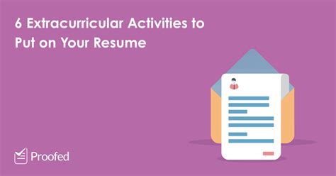 6 Extracurricular Activities To Put On Your Resume Proofed’s Writing Tips