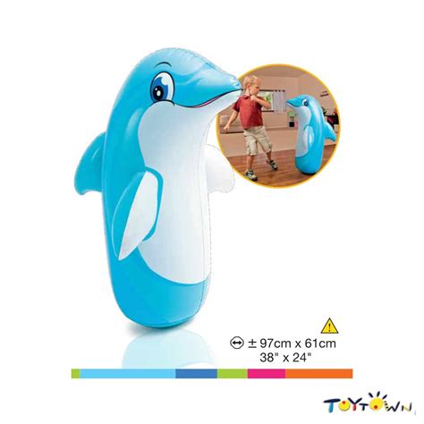 Intoyz Intex 3 D Bop Bag Dolphin Shopee Philippines